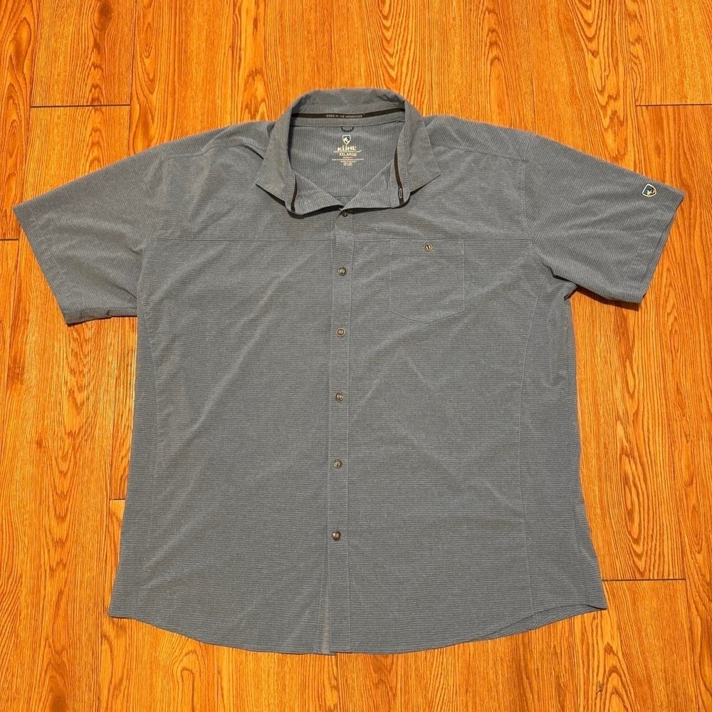Kuhl Men's Shirt Optimizr Button Up Gorpcore Hiking 7316 Size 2XL